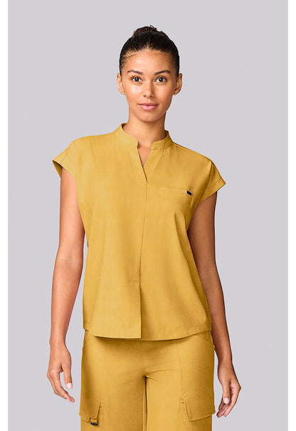 Healing Hands Quest Women's HH757 Mandarin Collar Top