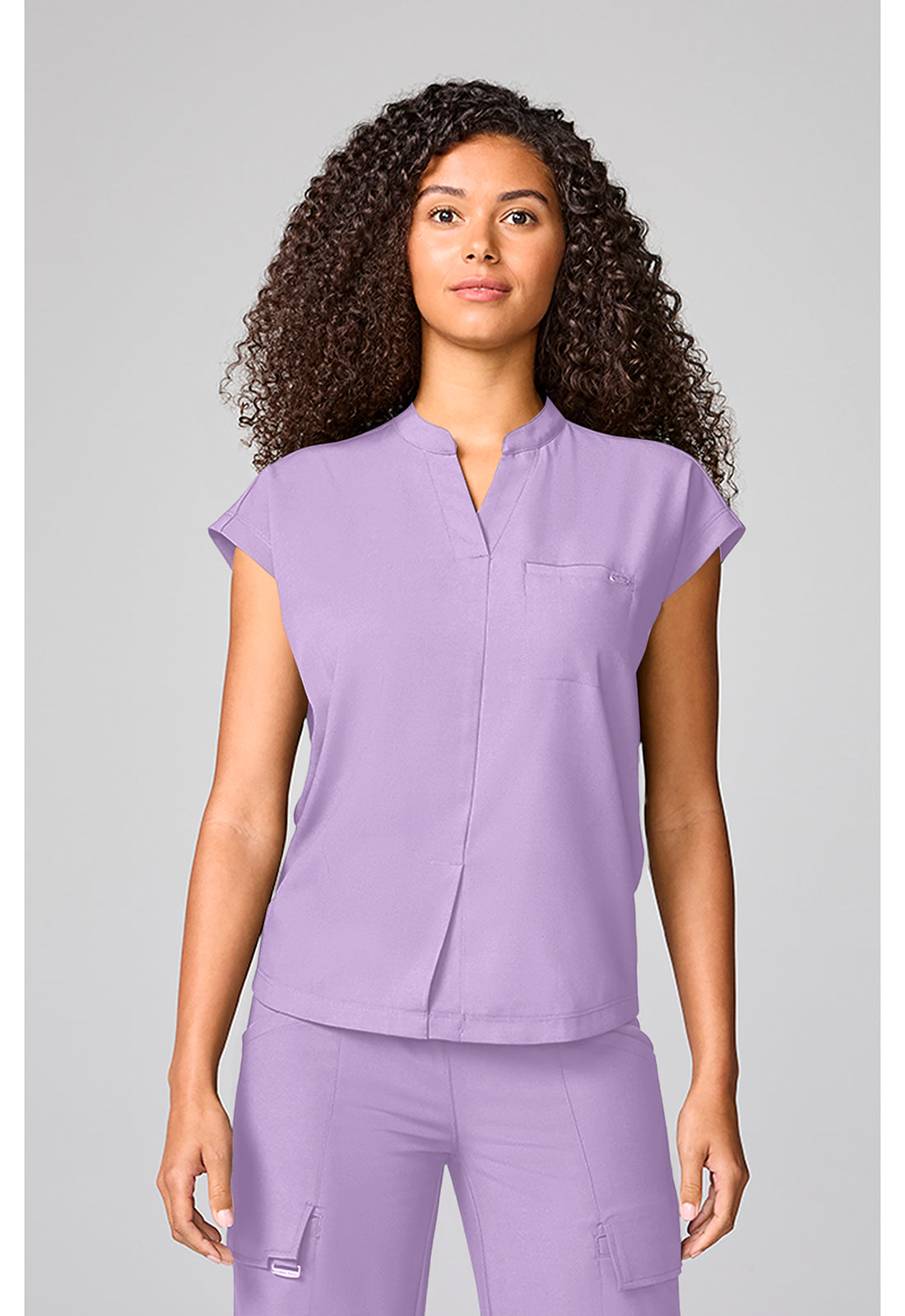 Healing Hands Quest Women's HH757 Mandarin Collar Top