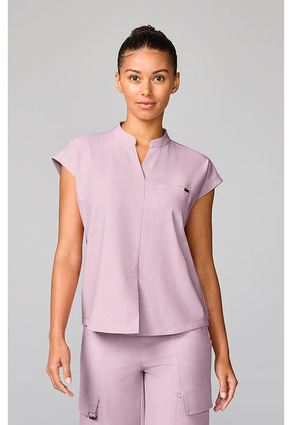 Healing Hands Quest Women's HH757 Mandarin Collar Top