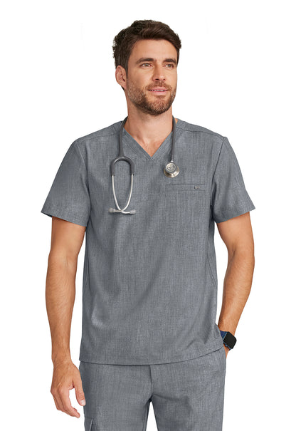 Healing Hands Quest Men's HH758 Men's 1-Pocket V-Neck Top