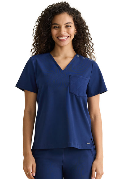Healing Hands HH Limited Edition Women's HH808 Kiana Knit V-Neck Top