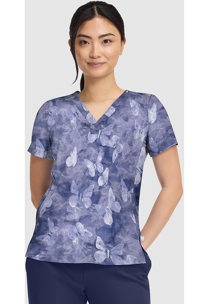 Healing Hands Prints Women's HH906 Briana Print Top