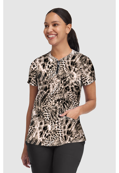 Healing Hands Prints Women's HH907 Ivy Print Top