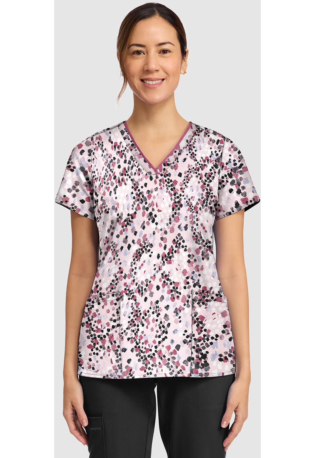 Healing Hands Prints Women's HH910 Amanda Top
