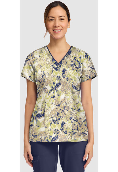 Healing Hands Prints Women's HH910 Amanda Top