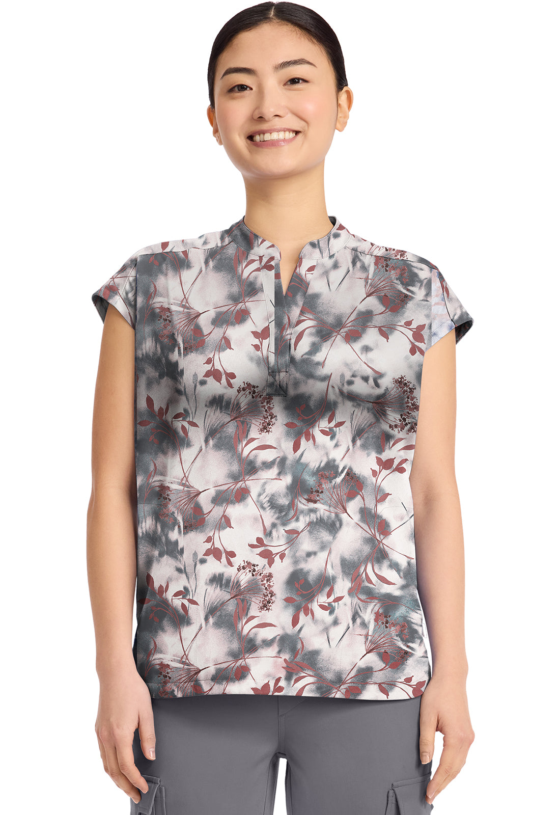 Healing Hands Quest Women's HH912 Journey Top (quest print)