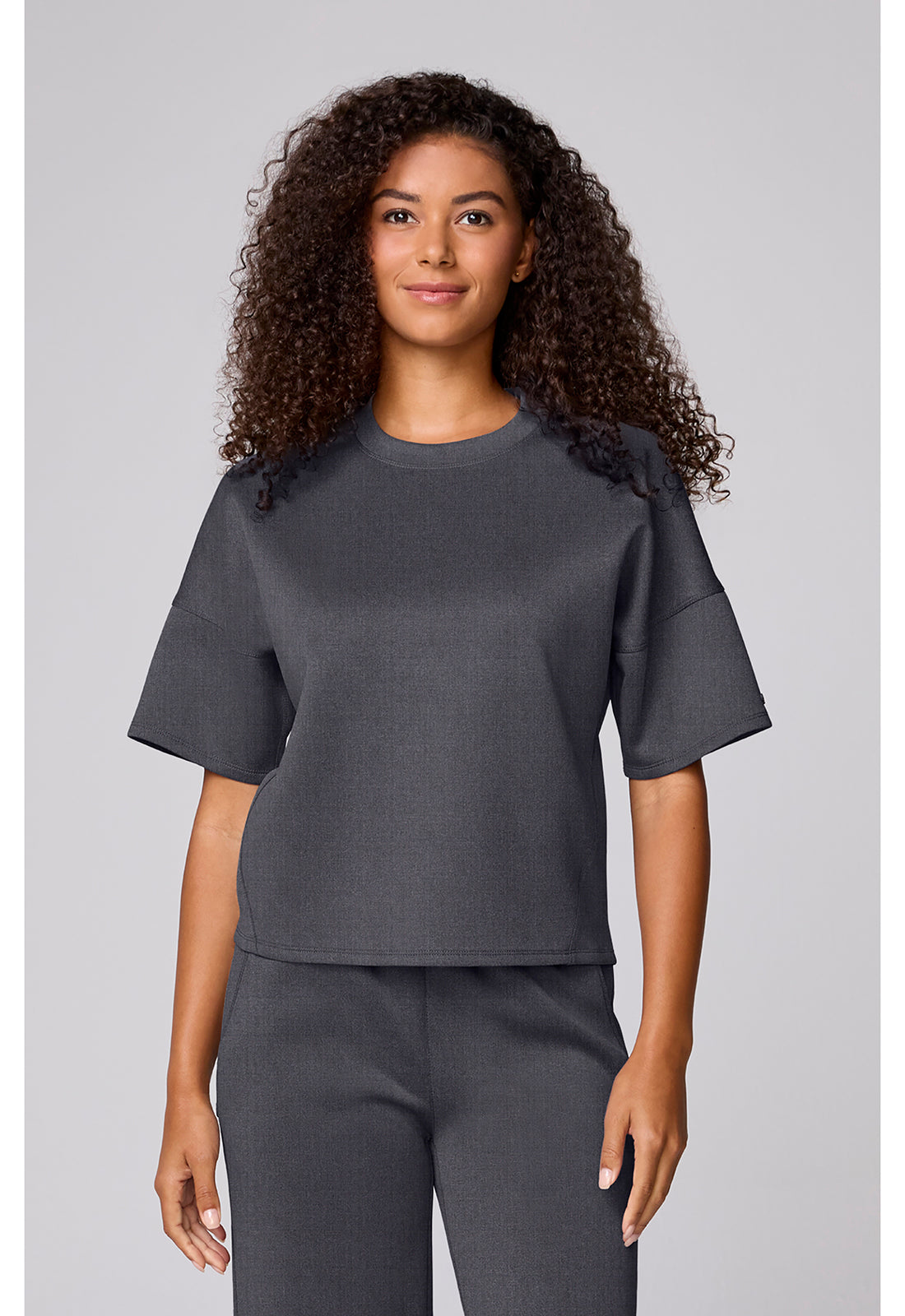 Cherokee Infinity Women's IN00038 Two Tone Scuba Top