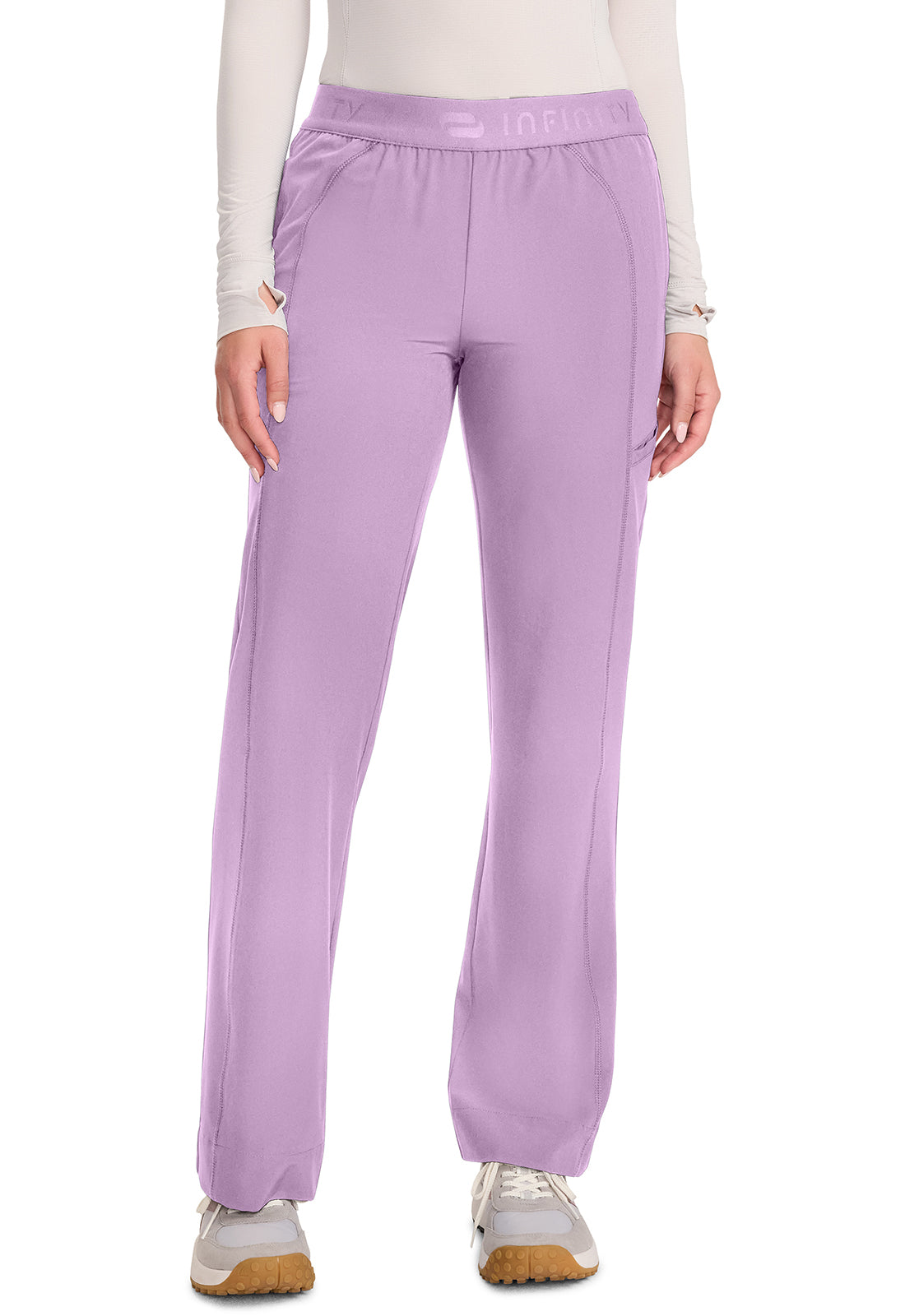Cherokee Infinity GNR8 Women's IN011A Women's Mid-Rise Wide Leg Pant