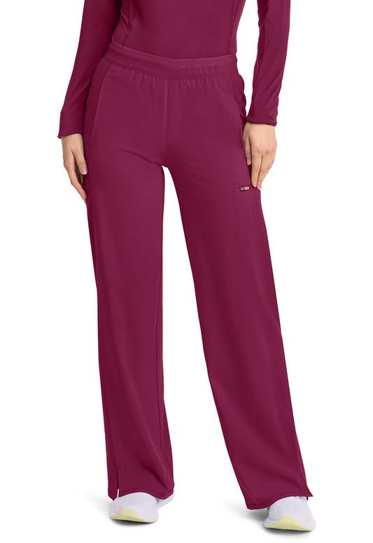 Cherokee Infinity GNR8 Women's IN028A Women's 6-Pocket Wide Leg Pant