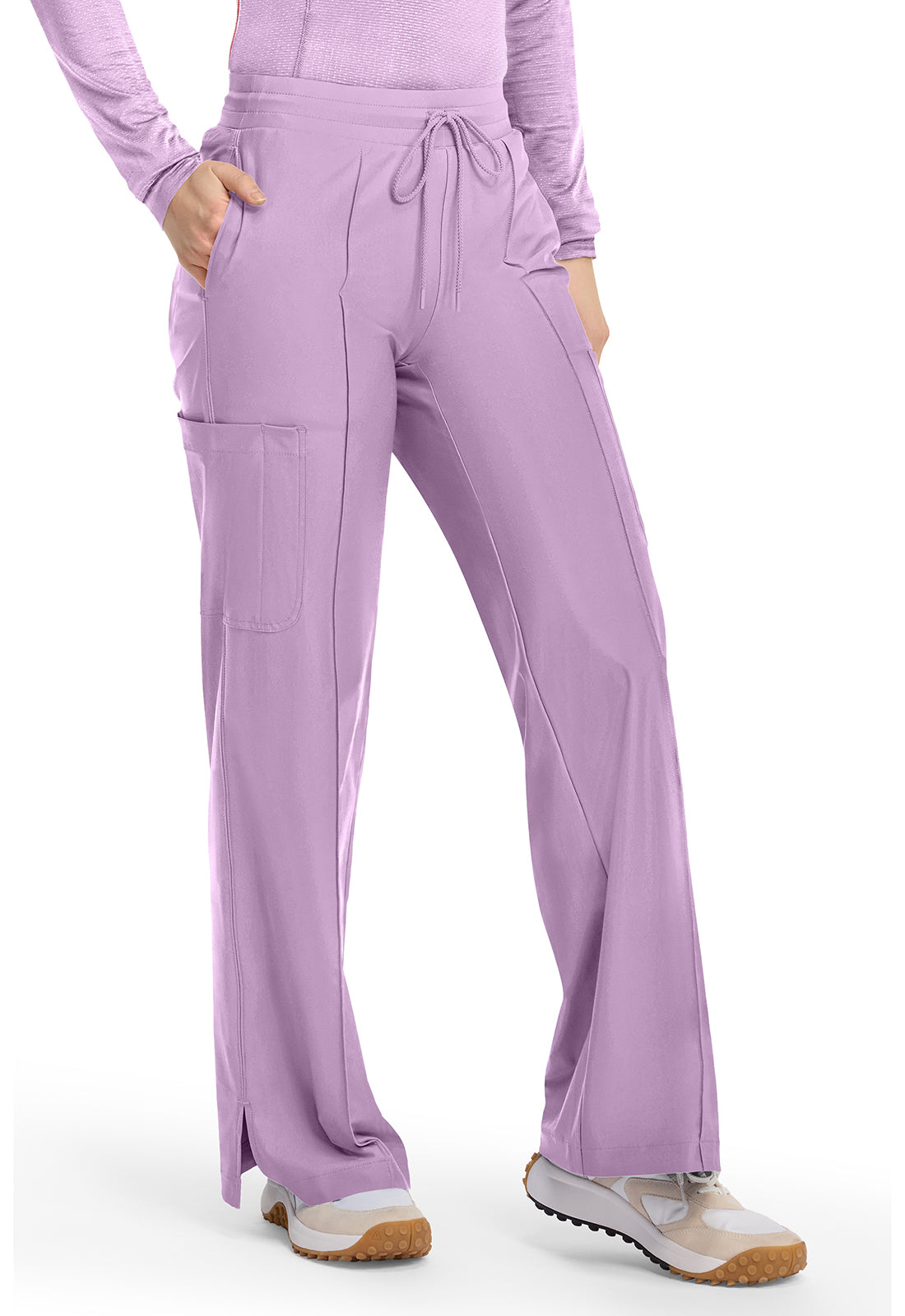 Cherokee Infinity Kinetic Women's IN103A Pintuck Wide Leg Pant