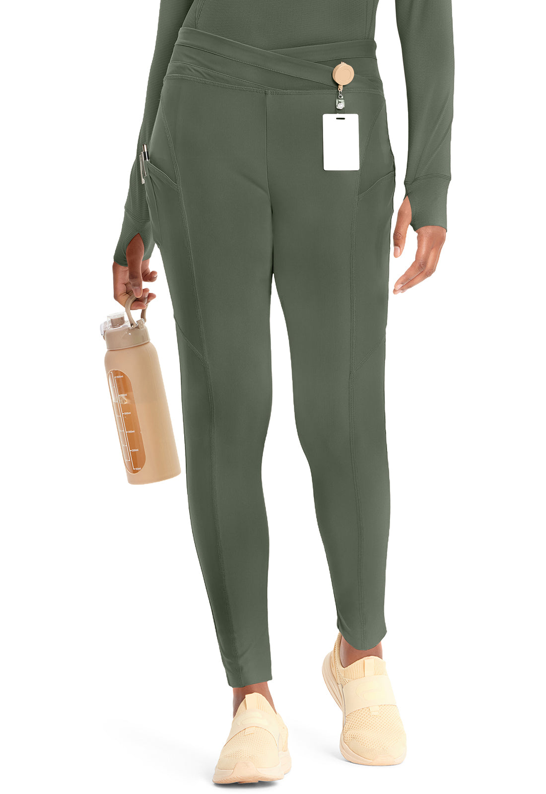 Cherokee Infinity Kinetic Women's IN106A Knit Natural Rise Legging