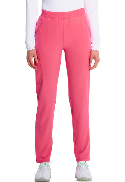 Cherokee Infinity GNR8 Women's IN120A Mid Rise Pull-on Tapered Leg Cargo Pant