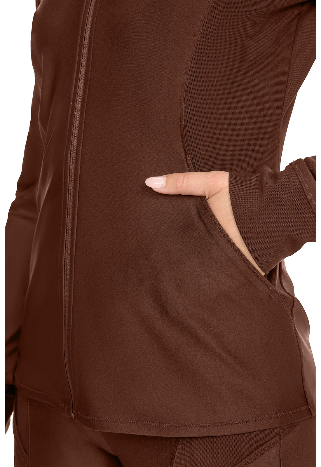 Cherokee Infinity Kinetic Women's IN337A Women's Raglan Zip Front