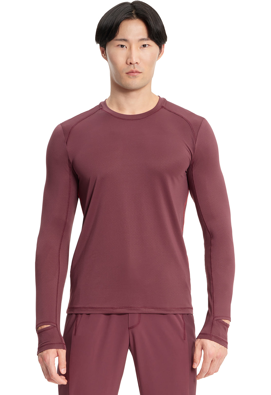 Cherokee Infinity Essentials Men's IN608 Men's Long Sleeve Performance Underscrub
