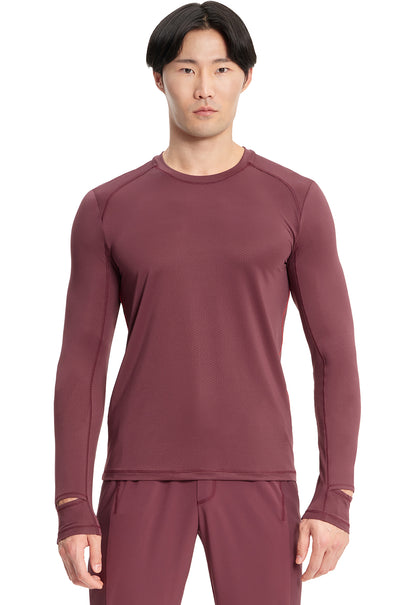 Cherokee Infinity Essentials Men's IN608 Men's Long Sleeve Performance Underscrub