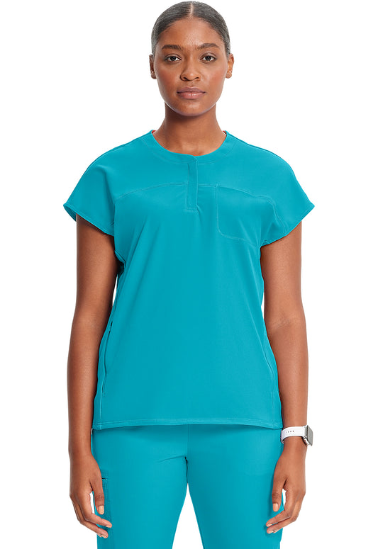 Cherokee Infinity GNR8 Women's IN622A Henley Top