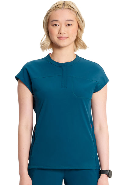 Cherokee Infinity GNR8 Women's IN622A Henley Top