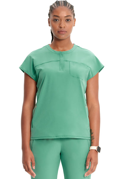 Cherokee Infinity GNR8 Women's IN622A Henley Top