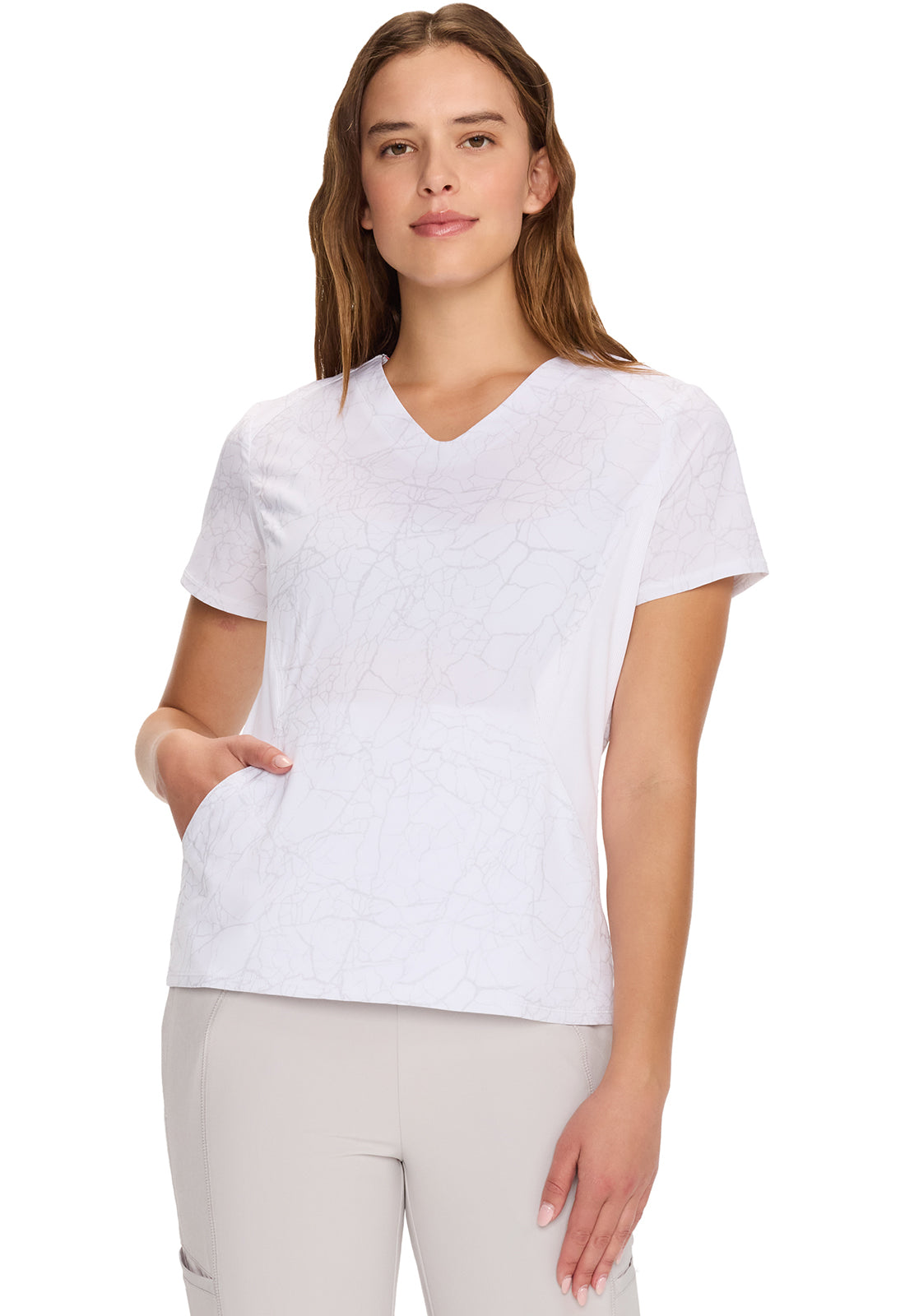 Cherokee Infinity GNR8 Women's IN625 GNR8 Print Top