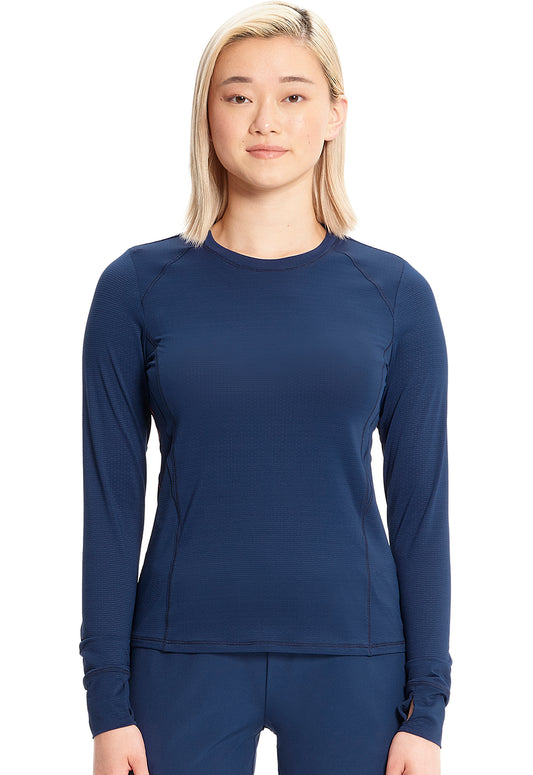 Cherokee Infinity Essentials Women's IN640 Long Sleeve Performance Underscrub