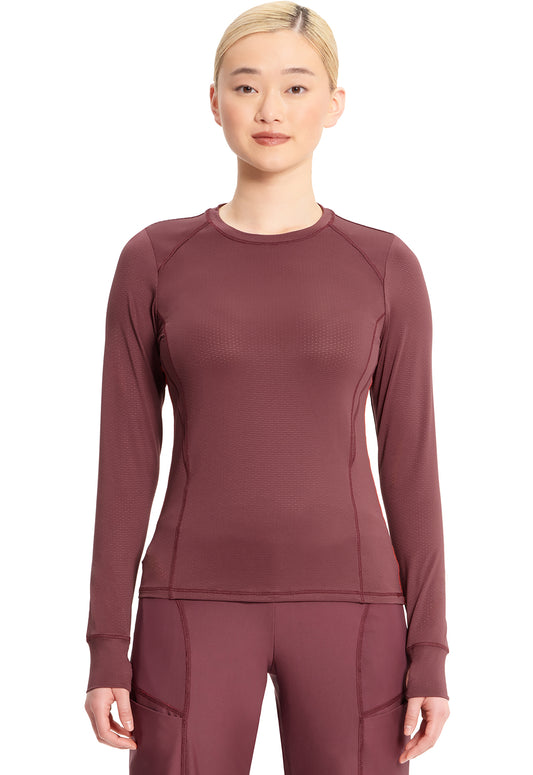 Cherokee Infinity Essentials Women's IN640 Long Sleeve Performance Underscrub