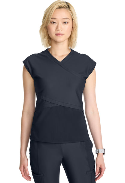 Cherokee Infinity Kinetic Women's IN645A Women's Wrap Dolman V-Neck Top