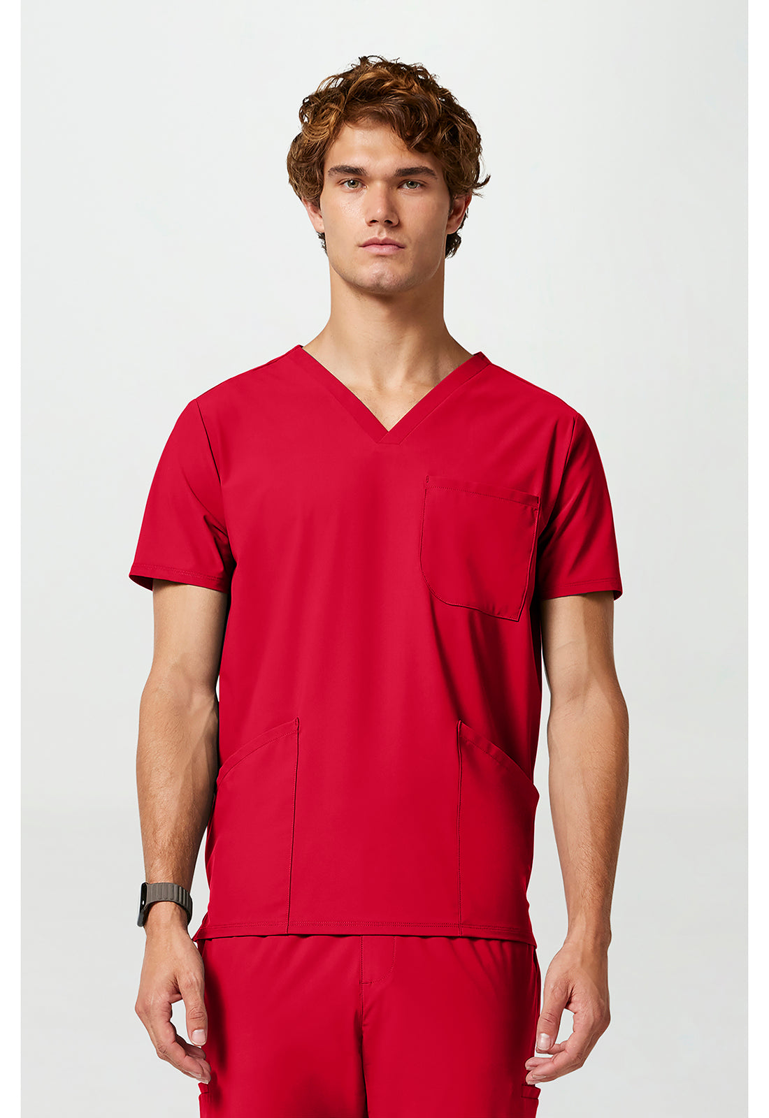 Cherokee Infinity Pursuit Men's IN651A Men's 3 Pocket V-Neck Top