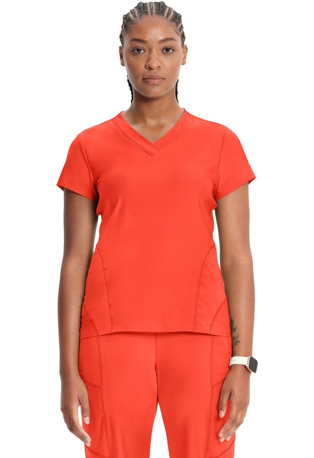 Cherokee Infinity Kinetic Women's IN706A Knit V-Neck Top