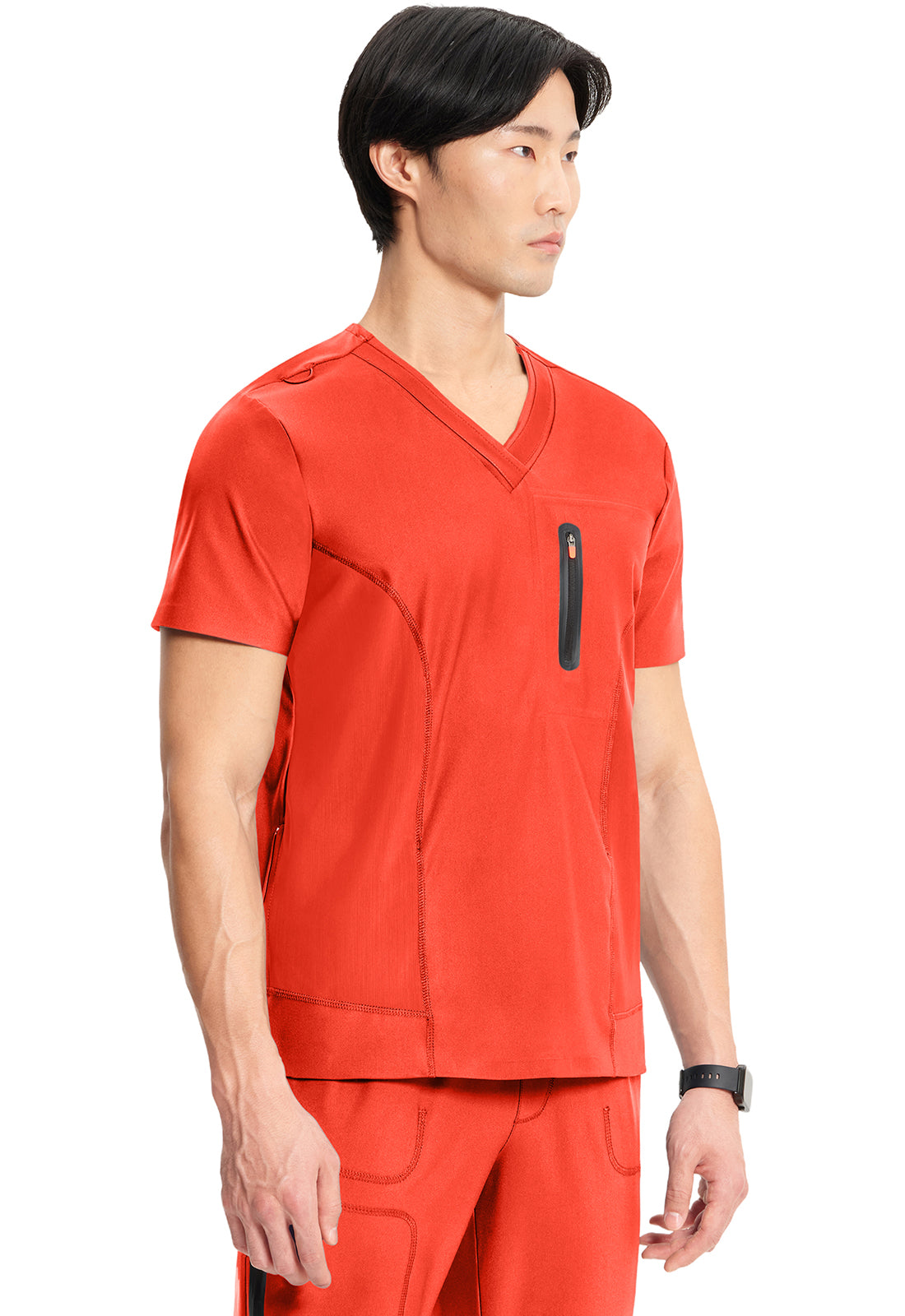 Cherokee Infinity Kinetic Men's IN823A Men's Knit V-Neck Top – The