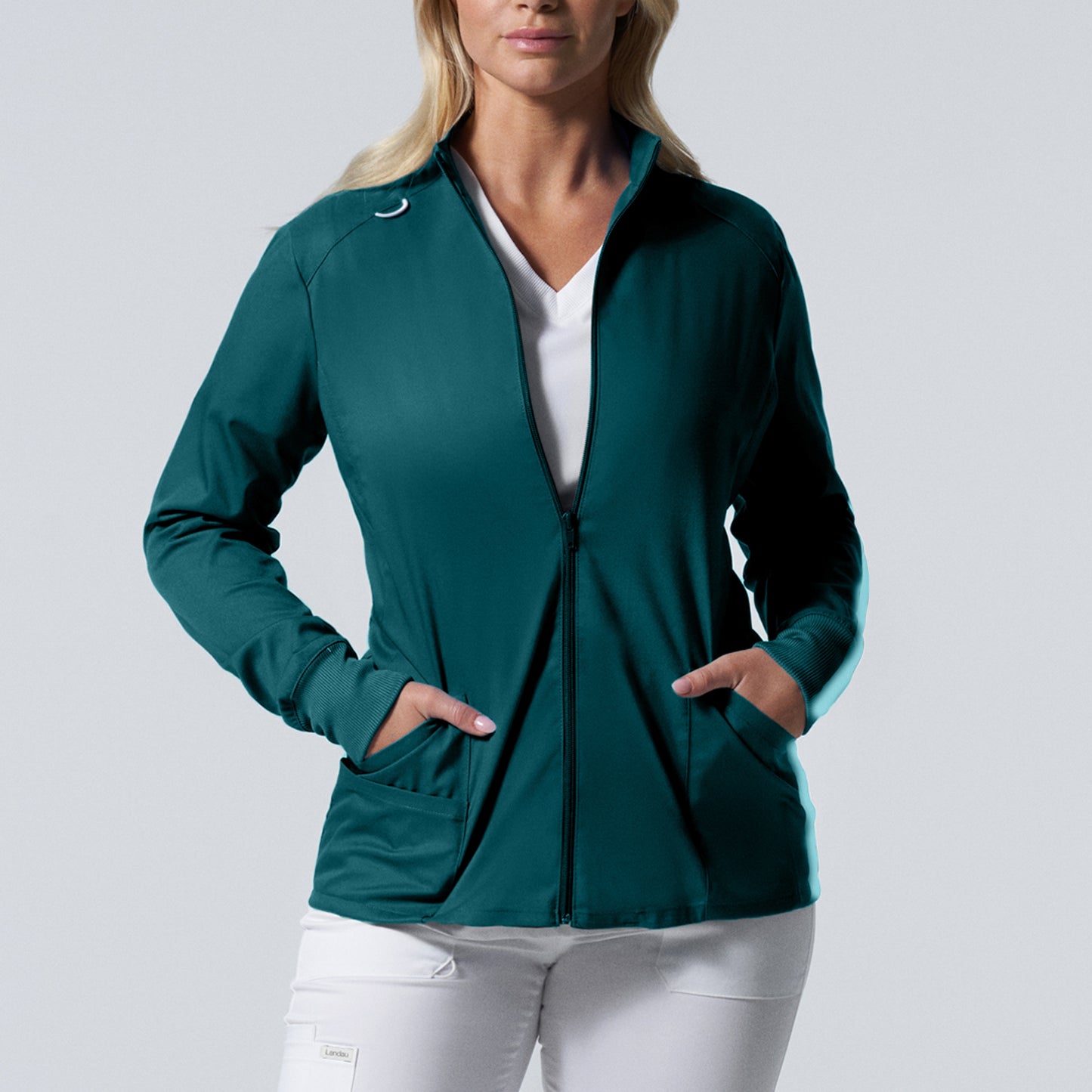 Landau ProFlex LJ701 Women's 3-Pocket Scrub Jacket