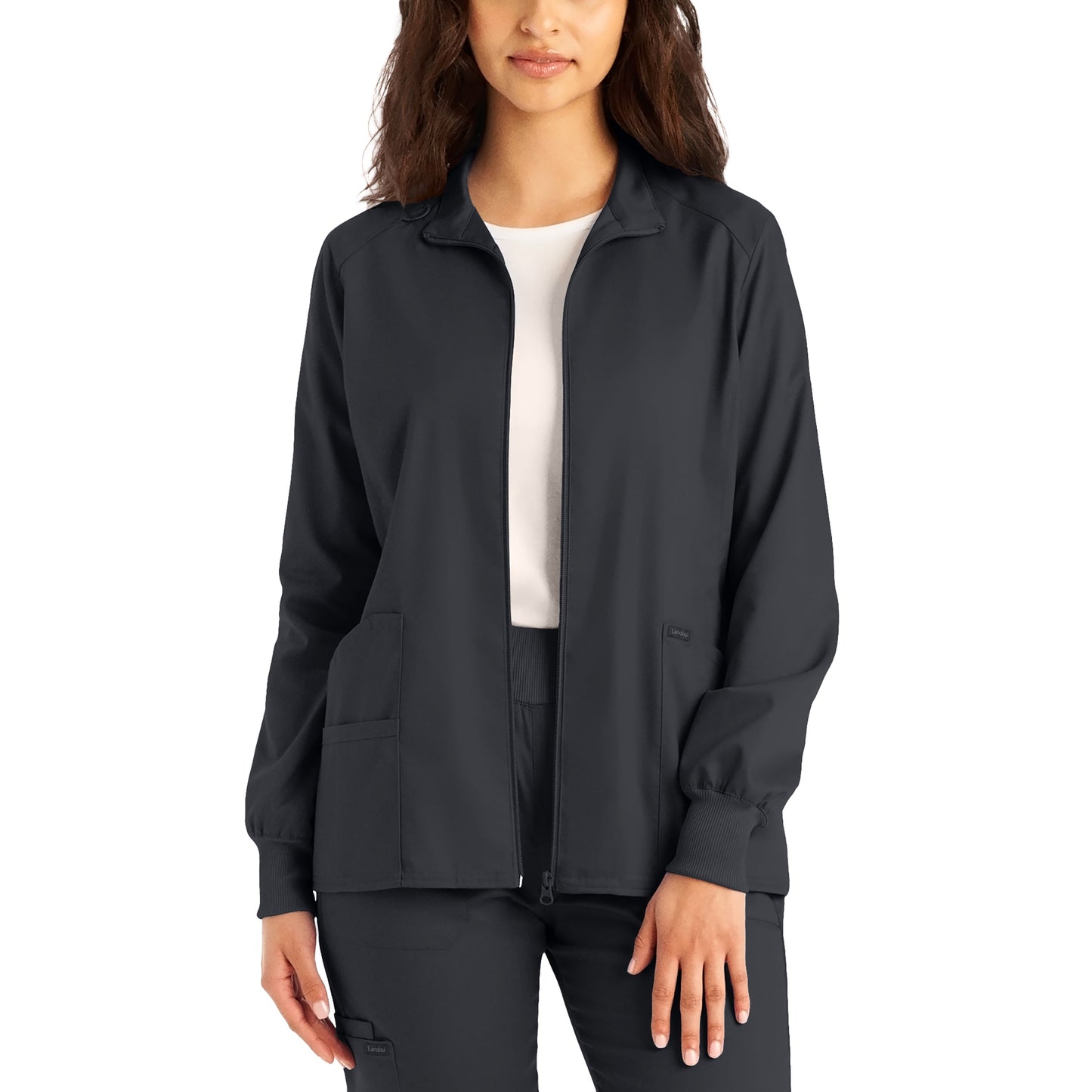 Landau ProFlex LJ701 Women's 3-Pocket Scrub Jacket