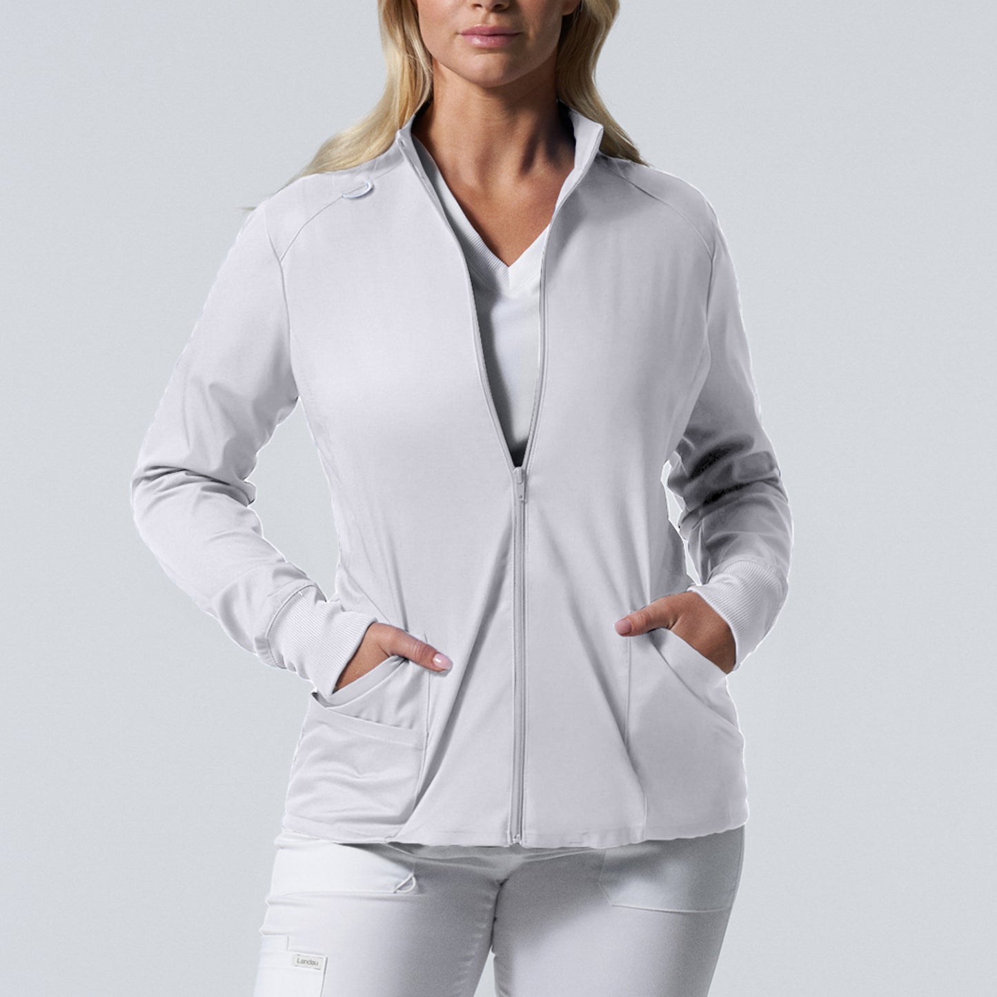 Landau ProFlex LJ701 Women's 3-Pocket Scrub Jacket