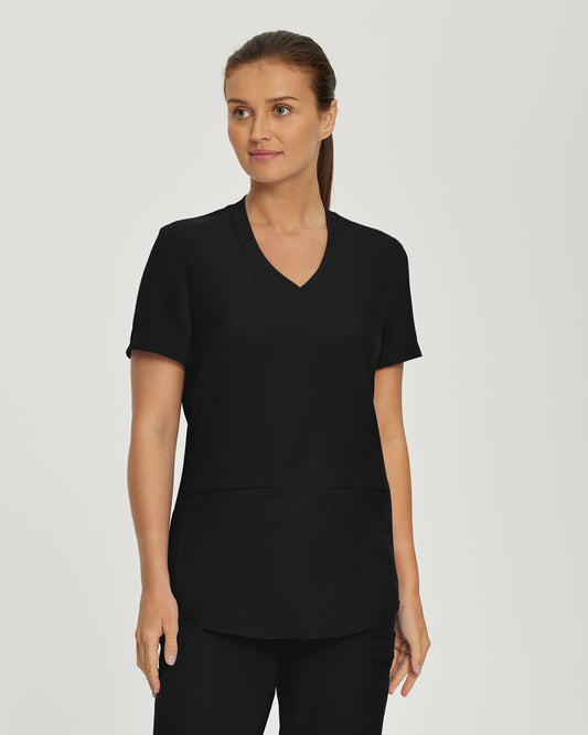 Landau Forward LT100 Women's Plus Size 3-Pocket V-Neck Scrub Top