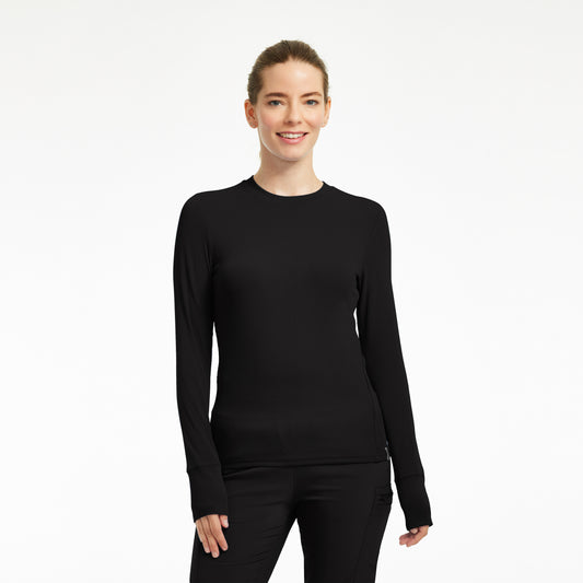 Landau Forward LT103 Women's Plus Size Long-Sleeve Tee