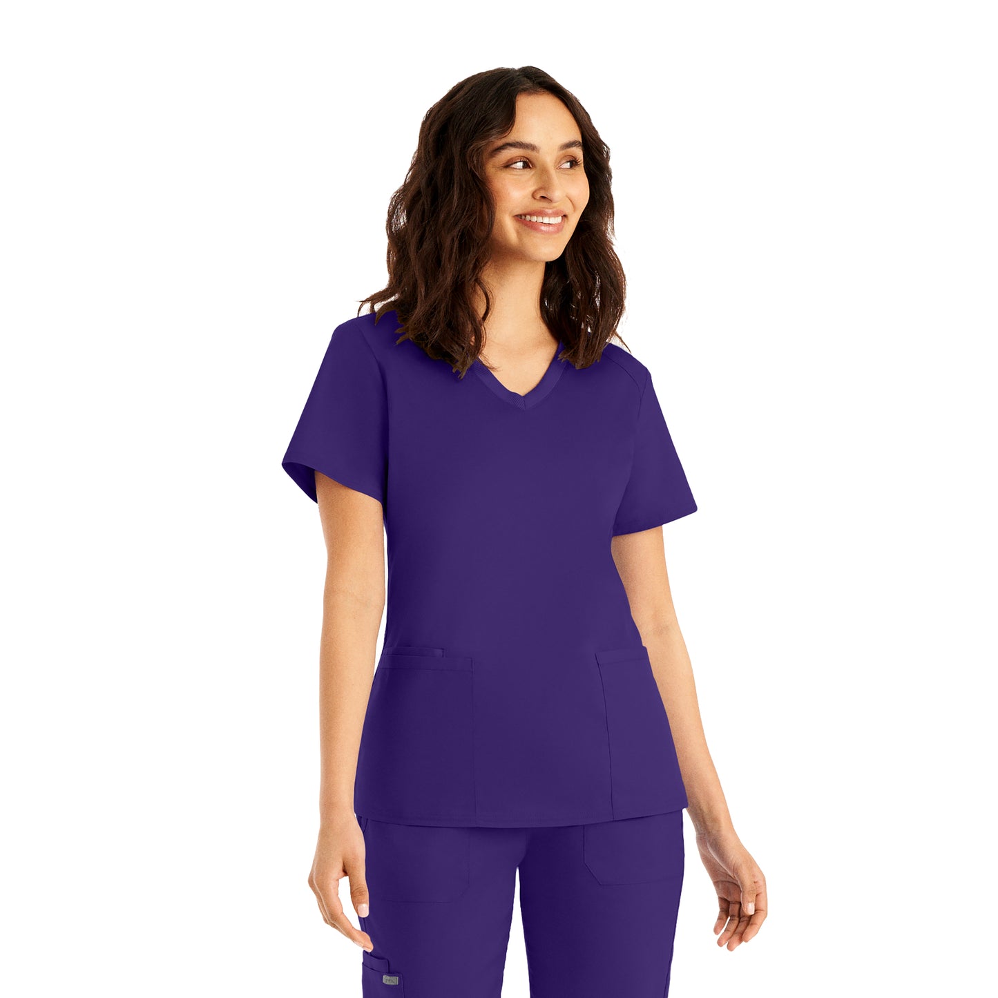 Landau ProFlex LT105 Women's 3-Pocket V-Neck Scrub Top