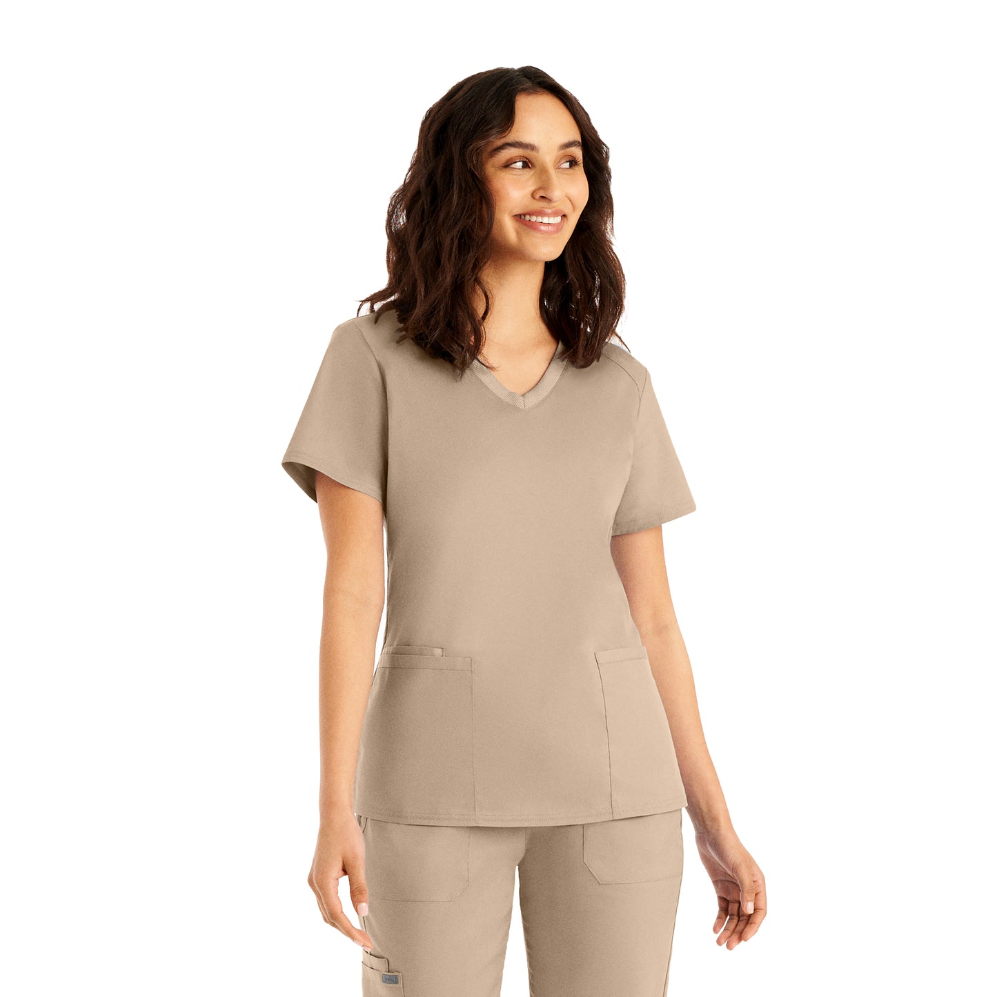 Landau ProFlex LT105 Women's 3-Pocket V-Neck Scrub Top