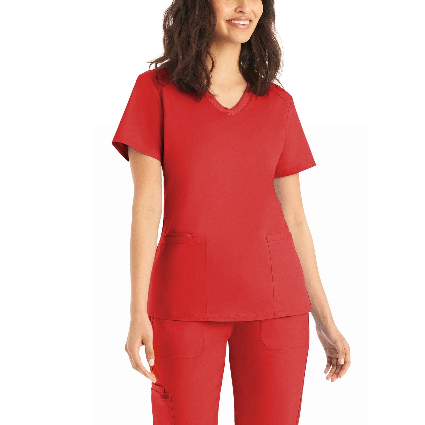 Landau ProFlex LT105 Women's 3-Pocket V-Neck Scrub Top