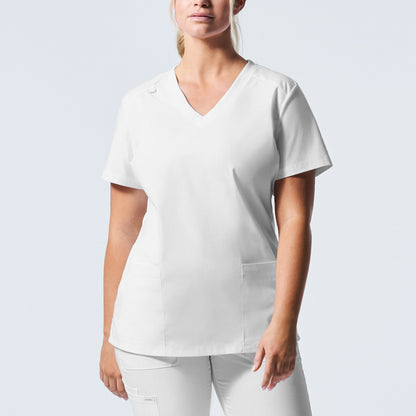 Landau ProFlex LT105 Women's 3-Pocket V-Neck Scrub Top