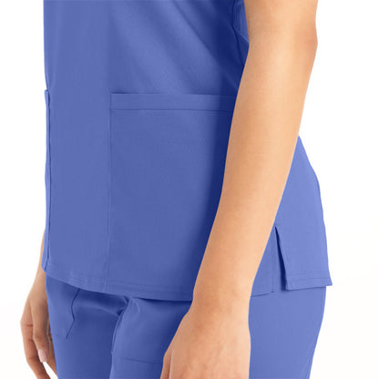 Landau ProFlex LT105 Women's 3-Pocket V-Neck Scrub Top