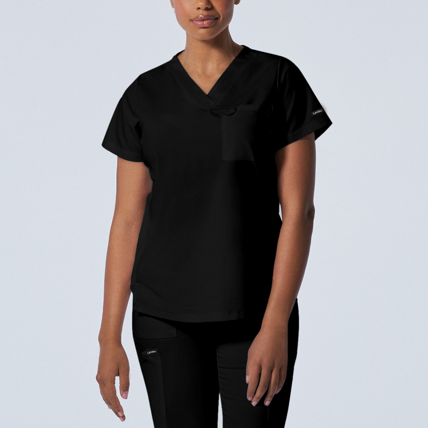 Landau ProFlex LT107 Women's 2-Pocket V-Neck Scrub Top