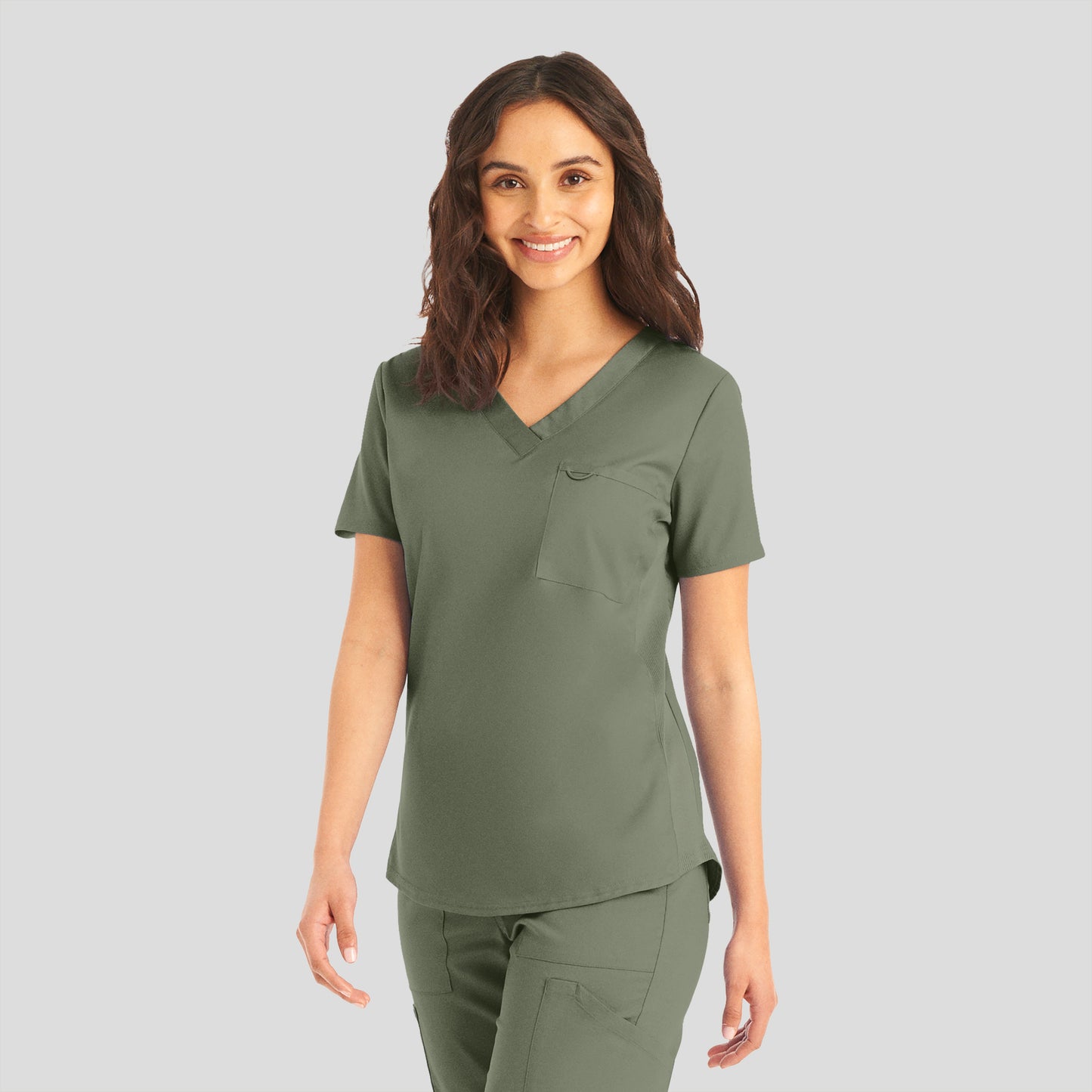 Landau ProFlex LT107 Women's 2-Pocket V-Neck Scrub Top