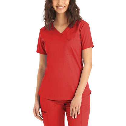 Landau ProFlex LT107 Women's 2-Pocket V-Neck Scrub Top