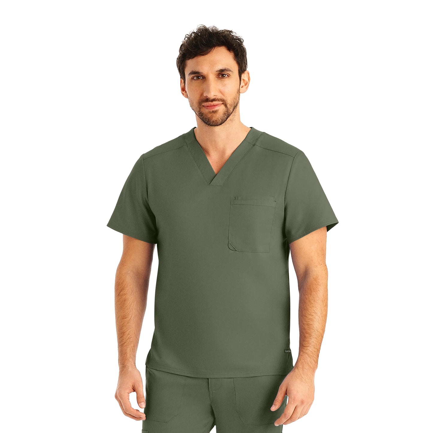 Landau ProFlex LT108 Men's 2-Pocket V-Neck Scrub Top