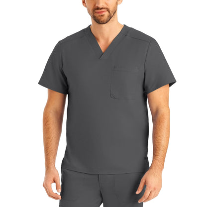 Landau ProFlex LT108 Men's 2-Pocket V-Neck Scrub Top