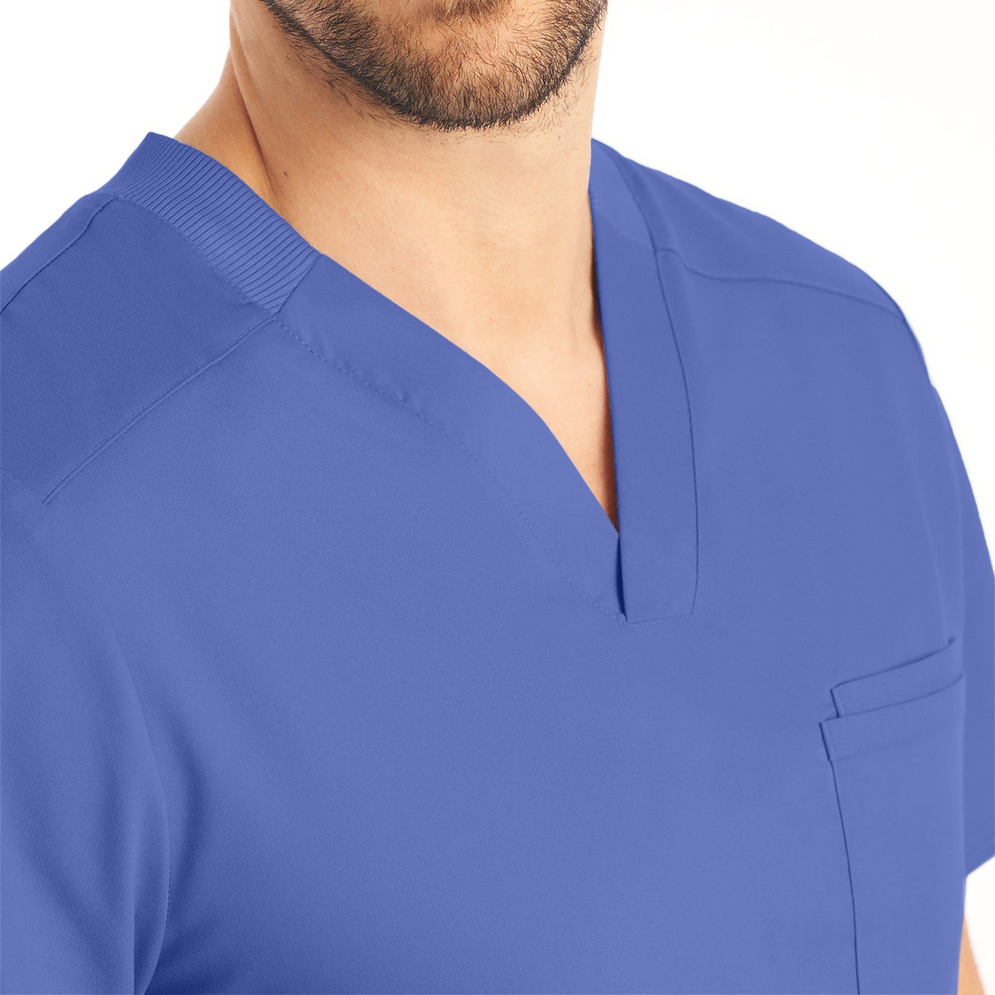 Landau ProFlex LT108 Men's 2-Pocket V-Neck Scrub Top