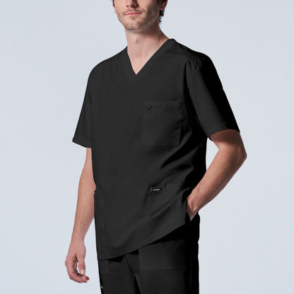 Landau ProFlex LT109 Men's Plus Size 4-Pocket V-Neck Scrub Top