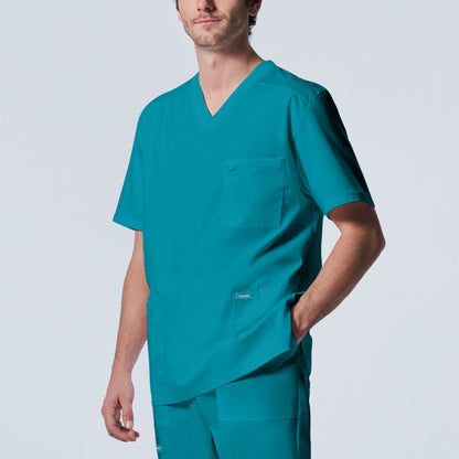 Landau ProFlex LT109 Men's 4-Pocket V-Neck Scrub Top