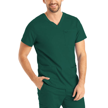 Landau ProFlex LT109 Men's 4-Pocket V-Neck Scrub Top