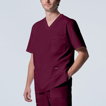 Landau ProFlex LT109 Men's 4-Pocket V-Neck Scrub Top