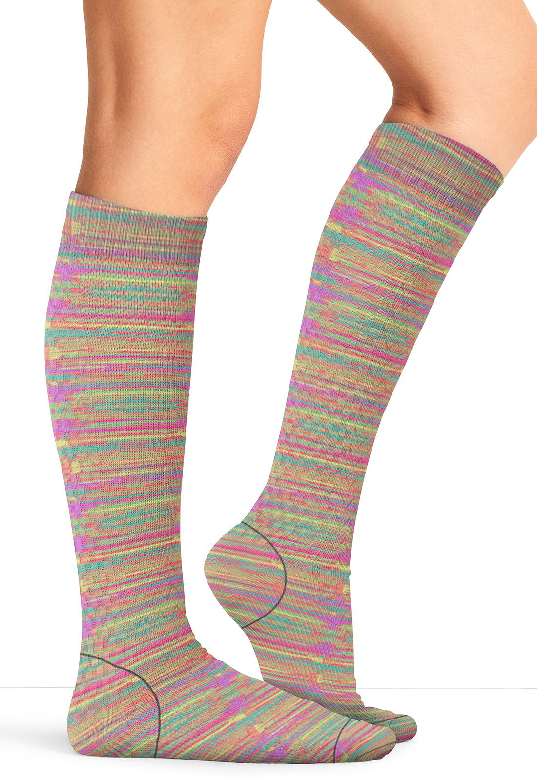 Cherokee Legwear Women's LXSUPPOR Knee High 15-20 mmHg Compression Socks